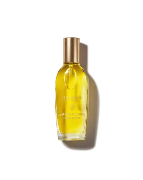 Tělový olej Slaměnka & Bambucké máslo