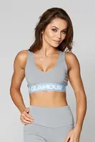 Gym Glamour Podprsenka Grey Basic, M