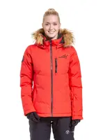 Meatfly dámská SNB & SKI bunda Bonie Ferrari Red | Červená | Velikost L