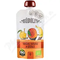 Rudolfs kapsička Mango banán kdoule BIO 110g 4M