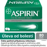 Aspirin 500mg 80 obalených tablet