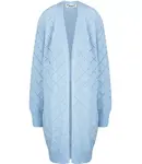 Pri Long warm openwork cardigan IZABELLA