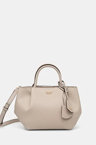 Kabelka Guess AMORETTE béžová barva, HWBG78 98060