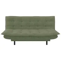 Ti'me ROZKLÁDACÍ POHOVKA, textil, olivově zelená