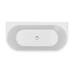 Cersanit Crea - Vaňa 170x82 cm, vrátane nožičiek, biela S301-301
