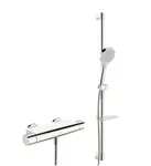 Hansa Optima - Sprchový set s termostatom, 3 prúdy, chróm 48130331