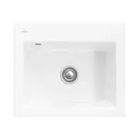 Villeroy & Boch Subway 60 - Keramický drez 60x51 cm, CeramicPlus, Stone White 330901RW