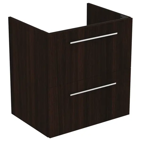 Ideal Standard i.Life A - Skrinka pod umývadlo, 60x44x63 cm, 2 zásuvky, kávový dub T5255NW