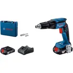 Bosch Nářadí - 12V AKU sádrokartonářský šroubovák, 2x aku 2,0 Ah Li-Ion, nabíječka 06019K7020