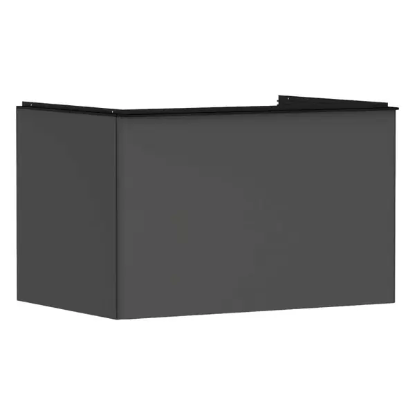 Hansgrohe Xelu Q - Umývadlová skrinka, 50x78x55 cm, 1 zásuvka, matná sivá/matná čierna 54055670