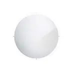 Nimco Zrkadlá - Zrkadlo s LED osvetlením, 80 cm, hliník ZP 24002R