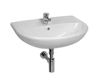 Jika Lyra plus - Umývadlo, 50x41 cm, s prepadom, bez otvoru na batériu, biela H8143810001091