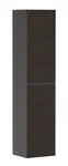 Hansgrohe Xevolos E - Vysoká skříňka 40x176x36 cm, 2 dvířka, panty vlevo, matná šedá/tmavý dub 54220730