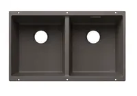 Blanco Subline 350/350 - Silgranitový drez, 76x46 cm, sivá vulkán 527827