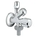 Grohe Universal - Originálny WAS kombi-rohový ventil, chróm 22035000