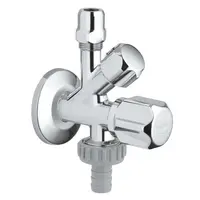 Grohe Universal - Originálny WAS kombi-rohový ventil, chróm 22035000