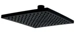 Novaservis Horné sprchy - Hlavová sprcha, 20x20 cm, čierna RUP/199,5