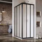 Ravak Supernova - Sprchové dvere ASRV3-75, 72-74 cm, čierna/sklo Grape 15V303R2ZG