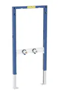 Geberit Duofix - Predstenová inštalácia pre sprchu a vaňu, výška 98-112 cm, nástenná armatúra na omietku 111.740.00.2