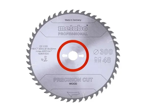 Metabo - Pílový kotúč na drevo, 300x30 mm, 48 zubov 628051000