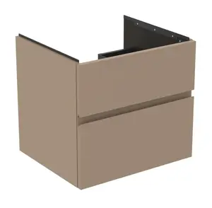 Ideal Standard Finesse - Umývadlová skrinka, 60x51x55 cm, 2 zásuvky, Matt Greige E3395UP