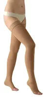 Kompresné stehenné pančuchy otvorená špička lem Avicenum 360, L, dlhé