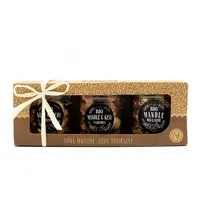 NATU Dárkový set ochucených ořechů BIO 210 g