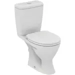 Ideal Standard Eurovit+ - WC kombi s doskou, zadný odpad, biela V337001