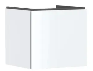 Hansgrohe Xilesa E - Umývadlová skrinka, 50x53x47 cm, 1 zásuvka, matná biela 54251700