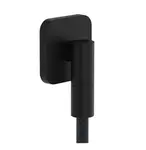 Hansgrohe FixFit Fine Q - Nástenné kolienko, matná čierna 28884670