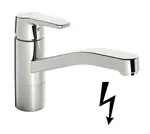 Hansa Polo - Páková dřezová baterie, pro beztlaké ohřívače, chrom 51591193