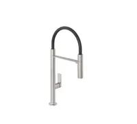 Kludi Qord - Dřezová baterie s flexibilním ramenem, kartáčovaný nikl 56859N575