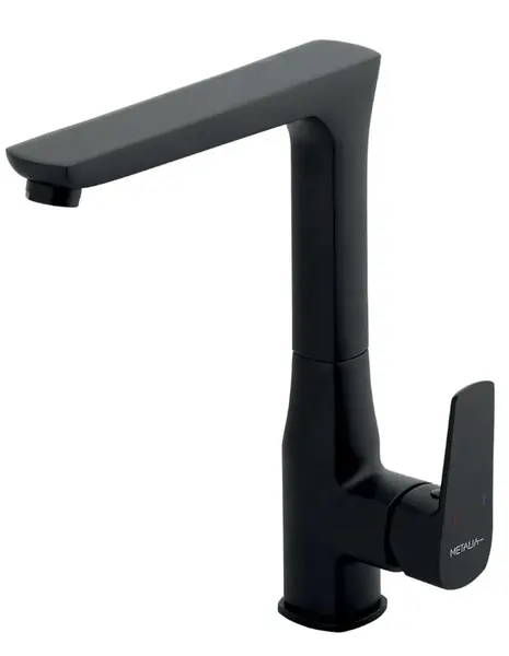 Novaservis Metalia 58 - Dřezová baterie, černá 58714,5