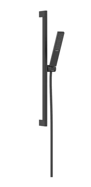 Hansgrohe Pulsify E - Set sprchové hlavice, tyče a hadice, EcoSmart+, matná černá 24371670