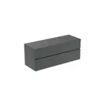 Ideal Standard Finesse - Umyvadlová skříňka, 140x51x56 cm, 4 zásuvky, matný antracit E3441Y2