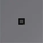 Polysan Flexia - Sprchová vanička 100x100 cm, matná šedá 71552.31