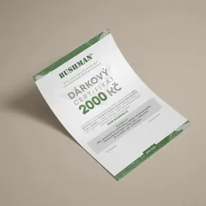 Bushman Certifikát BUSHMAN CZ 2000 PDF