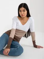 Blouse-RV-BZ-8429.18P-white-brown