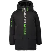 Lewro DARELL Zimní bunda pro chlapce s membránou, černá, velikost 116-122