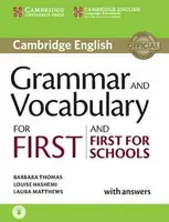 Grammar and Vocabulary for First and First for Schools Book with An.and Audio - Louise Hashemi, Barbara Thomas, Laura Matthews