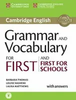 Grammar and Vocabulary for First and First for Schools with Answers and Audio - Louise Hashemi, Barbara Thomas, Laura Matthews