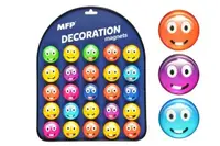 Magnet dekorační kulatý 3,5cm mix č.10