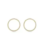 Zlaté kruhové náušnice KLENOTA