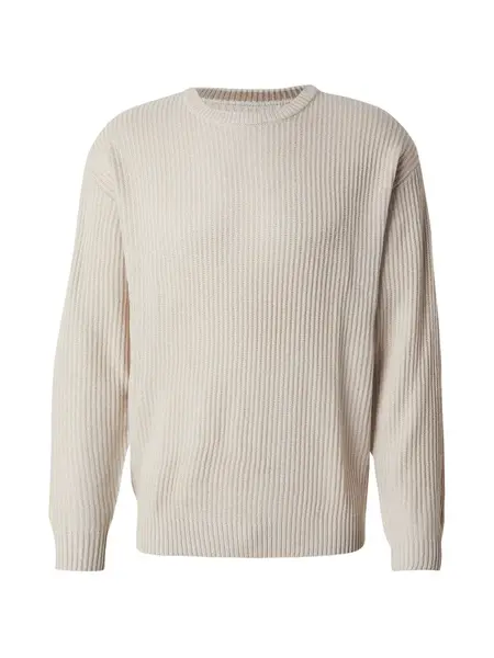 JJ Rebel Sveter 'JREBLOGAN'  krémová