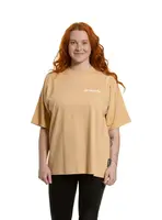 Meatfly dámské tričko Vexey Sheepskin (acid wash) | Písková | Velikost XL | 100% bavlna