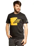 Meatfly tričko Big Shock Yellow / Black | Černá | Velikost S | 100% bavlna