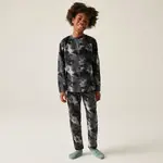 Dětský hřejivý fleecový set dare2b thermal černá/béžová 164