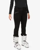 Dámské lyžařské softshellové kalhoty kilpi maura-w černá 38s