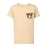 Dětské bavlněné triko nax omeso béžová 140-146