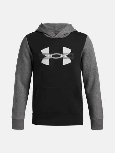 Under Armour UA Rival Flc Cblck Grphc HD-BLK Boys' Sweatshirt - Boys